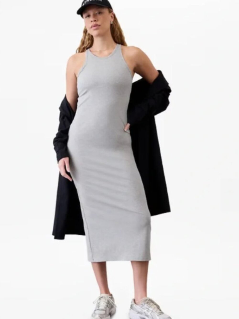 NWOT ATHLETA RIb Maxi Dress